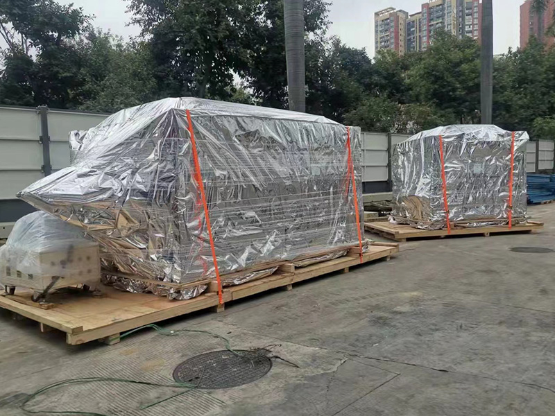 深圳沙井(jǐng)真空木箱包(bāo)裝現場